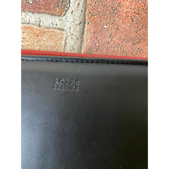 Rolfs Trifold Red/black  Leather Wallet - Picture 3 of 10